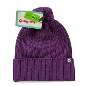 🆕 Marmot Snoasis Knit Pom Pom Hat
